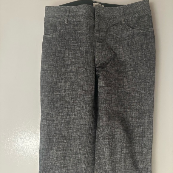 Rewind Charcoal Textured Trousers - Picture 1 of 3